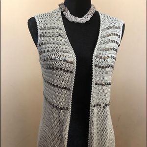 Asymmetrical Knit vest
